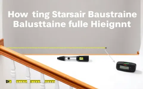 Jak zmierzyć wysokość balustrady schodowej, aby uniknąć błędów i zapewnić bezpieczeństwo